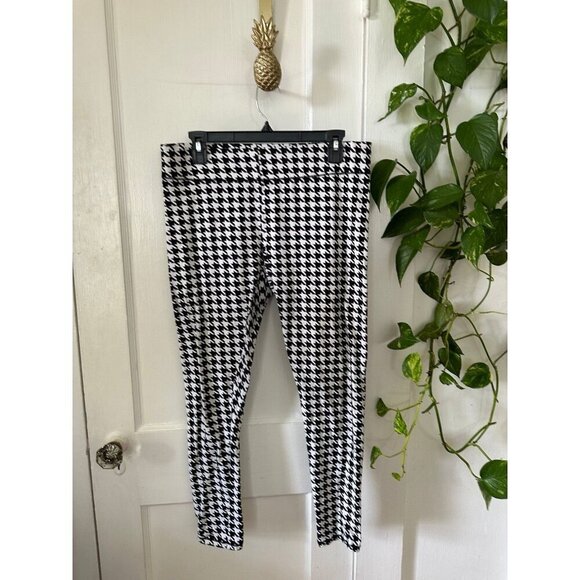Leggings Houndstooth women’s size medium - Picture 1 of 7